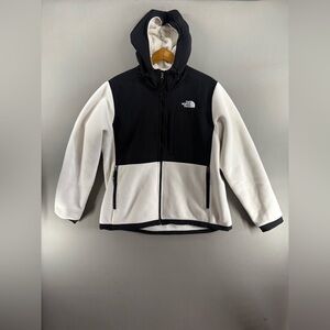 The North Face Women Denali Full Zip Fleece Hooded Jacket Size XL Fleece Retro